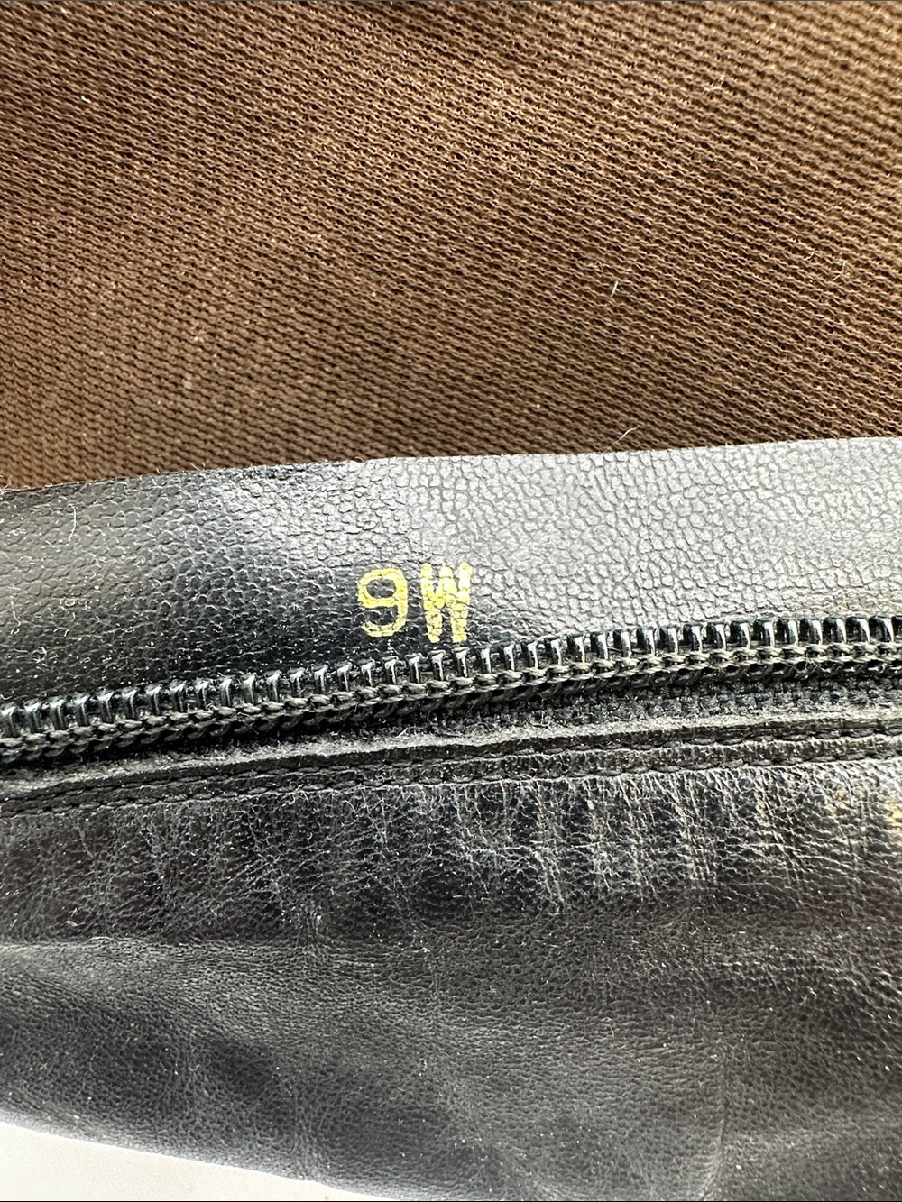Vintage Black Leather Western Boots - Picture 9 of 9